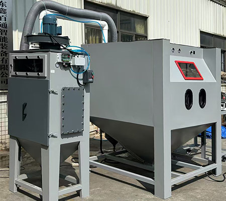 小型干濕兩用環保手動噴砂機BC-1515-01