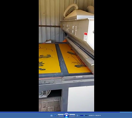 百超全自動玻璃噴砂機操作視頻